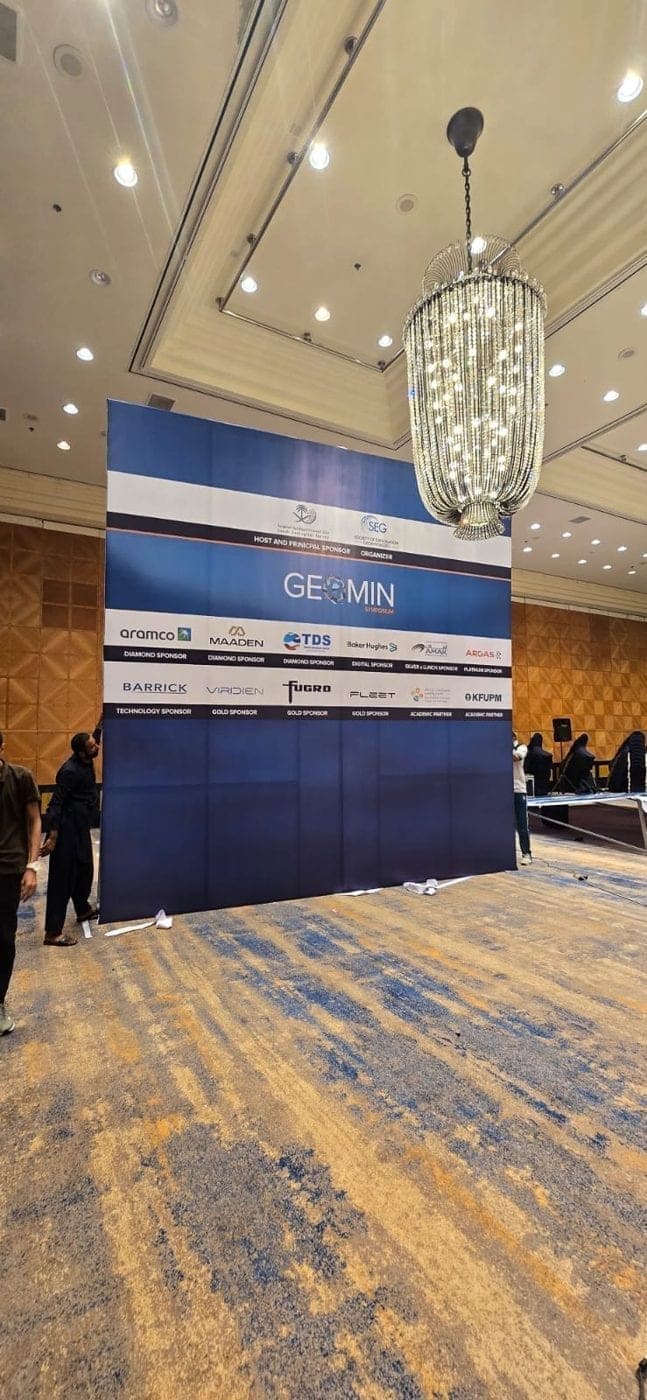 GEOMIN Symposium event branding